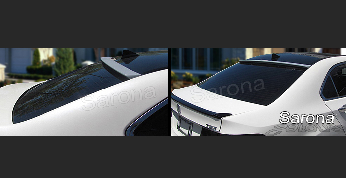 Custom Acura TSX Roof Wing  Sedan (2009 - 2014) - $279.00 (Manufacturer Sarona, Part #AC-015-RW)